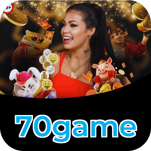 Plataforma 70game mostrando interface moderna, jogos certificados e recursos de segurança licenciados